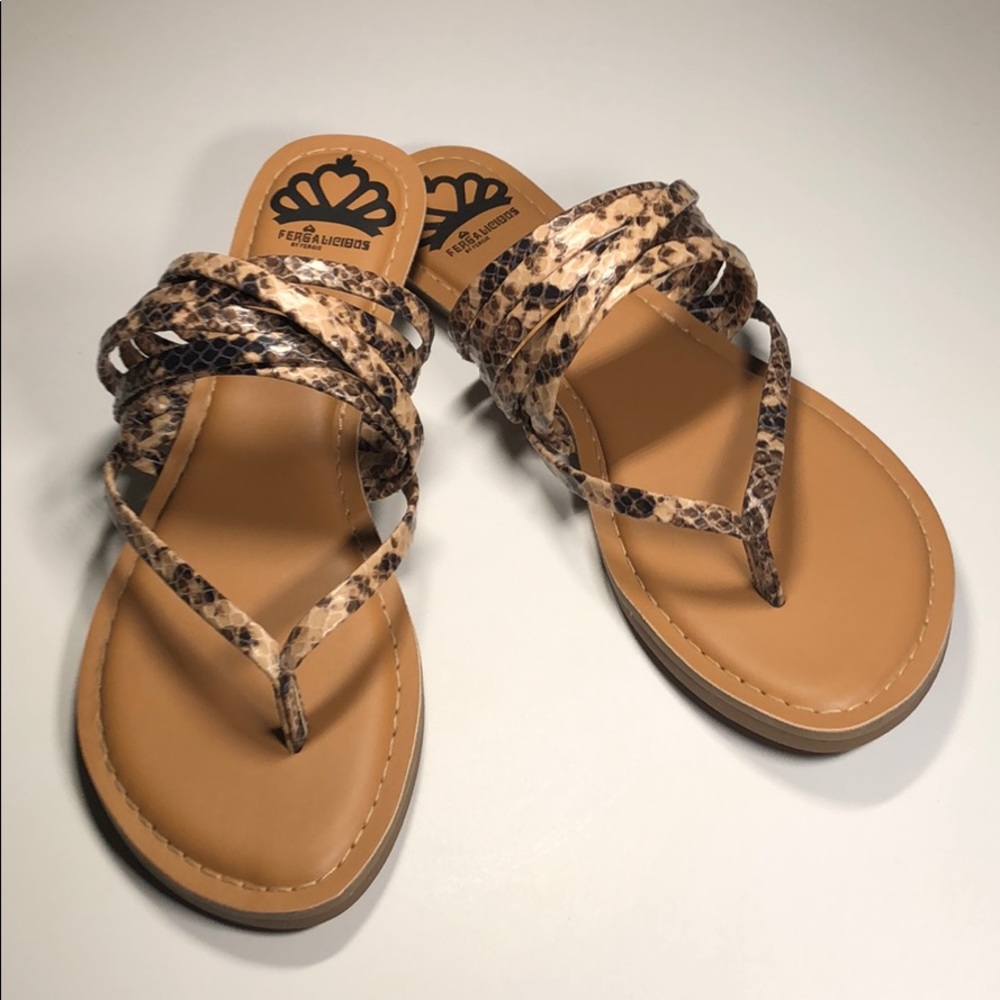 Fergalicious Silvia Sandal Size 6.5